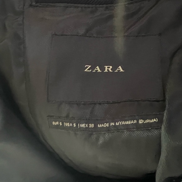 Zara Black Men's Jacket - Picture 4 of 4